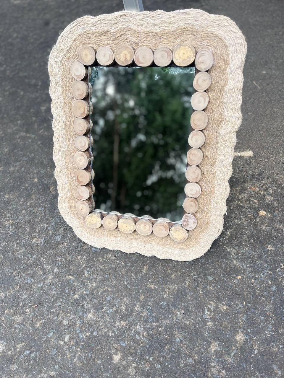 Hand made mirror