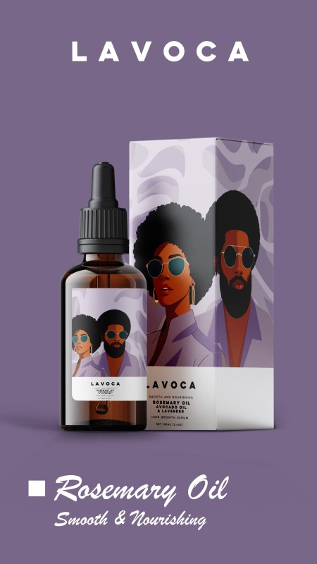 Lavoca rosemary hair serum