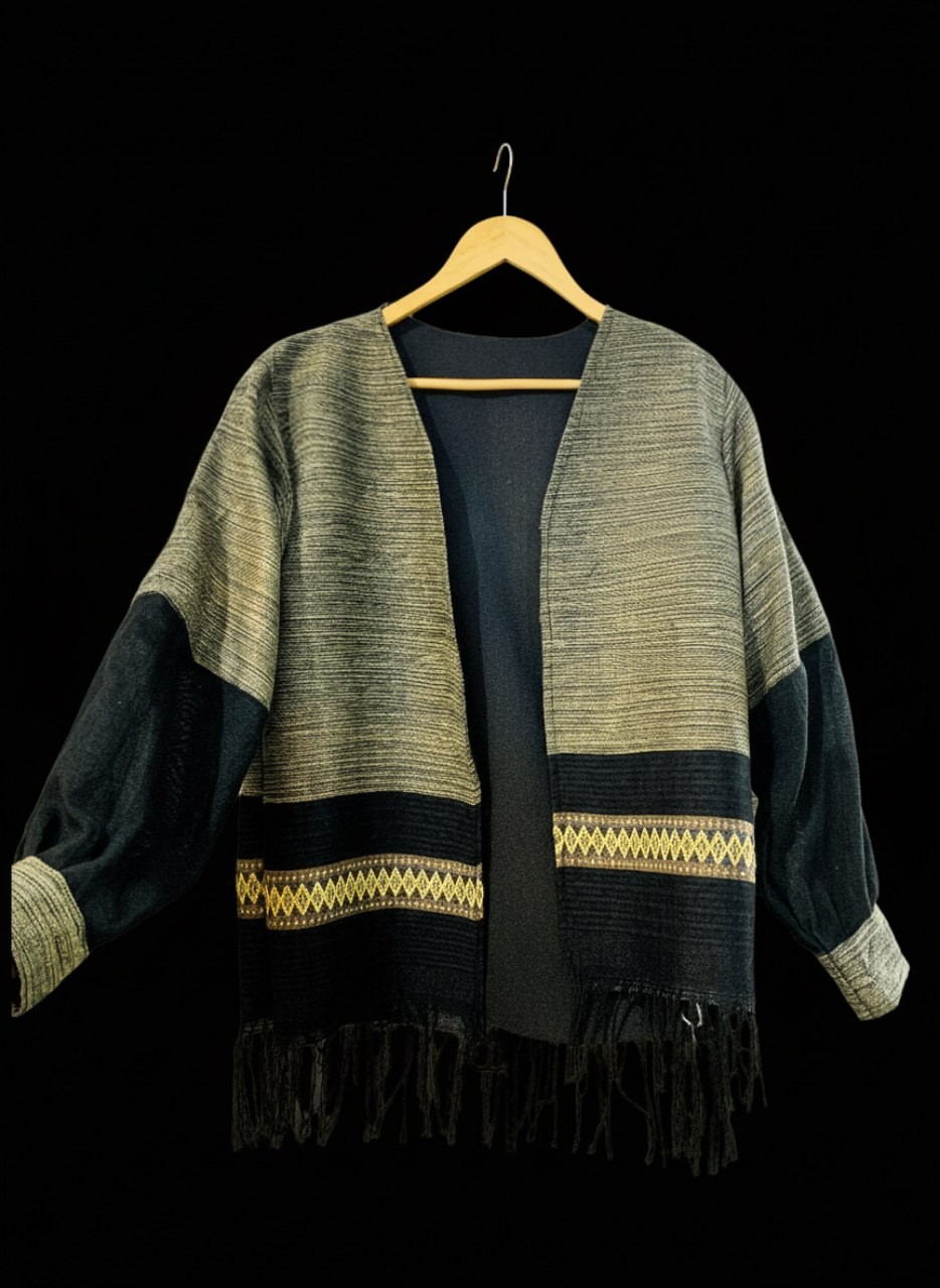 Handwoven coat