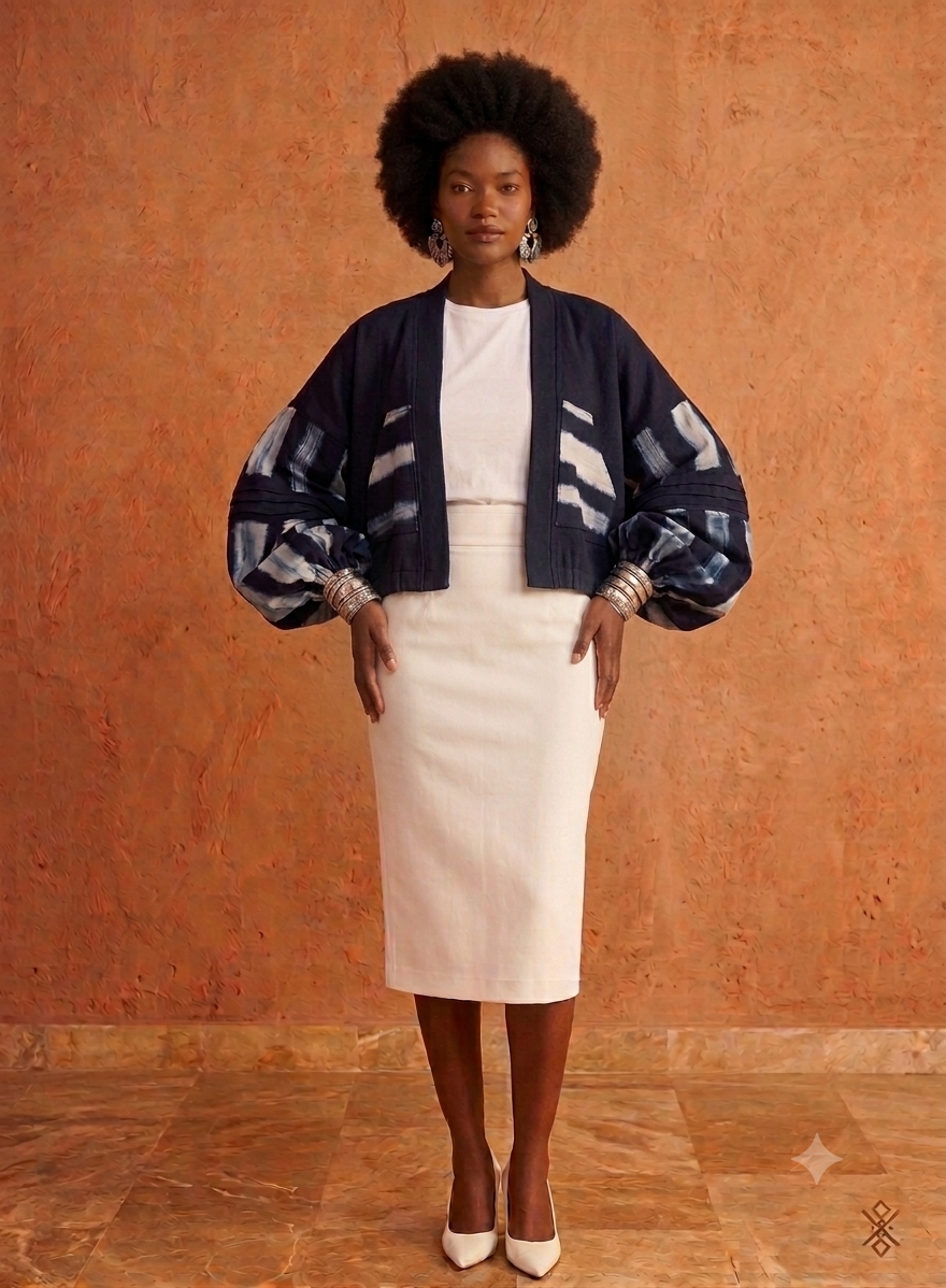 INDIGO - Bleached Denim