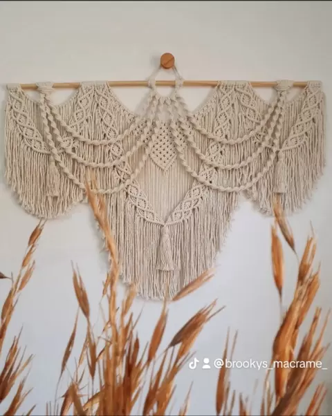 Macrame wall hanging
