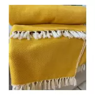 Melkam handwoven throw blanket