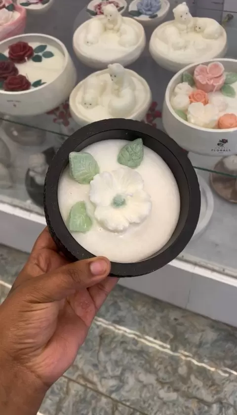 Rose Bloom Candle
