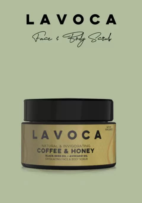 Face & body scrub.